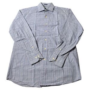 Tommy Hilfiger Ithaca Blue/Gray Striped Long Sleeve Dress Shirt Men’s Size S